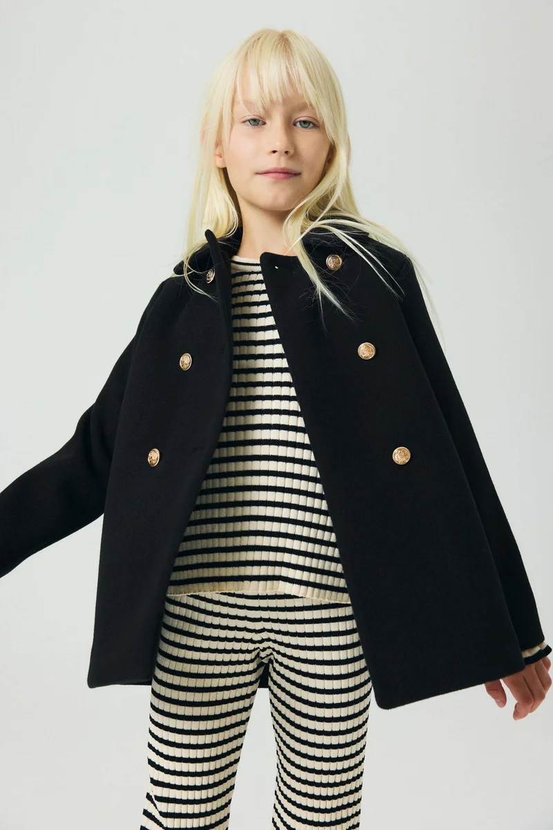 H&M Double-breasted coat