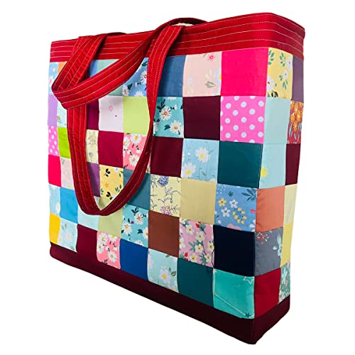 LENAILIN 200 PCS 4" x 4" Floral Precut 100% Cotton Fabric Squares Fabric Bundles for Sewing & Quilting - Image 4