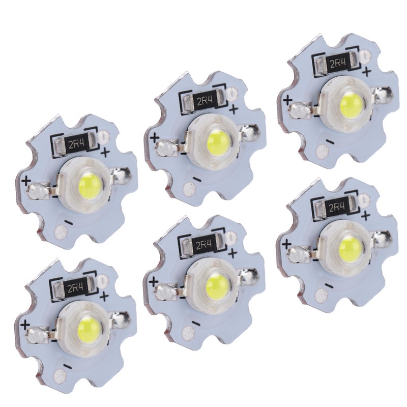 25Pcs 5V LED Chips 200LM 3W High Power LED Lamp Beads for DIY Lighting FixturesPure White 6000‑6500K - Image 5