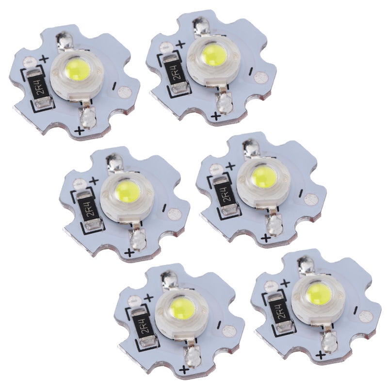 25Pcs 5V LED Chips 200LM 3W High Power LED Lamp Beads for DIY Lighting FixturesPure White 6000‑6500K - Image 4