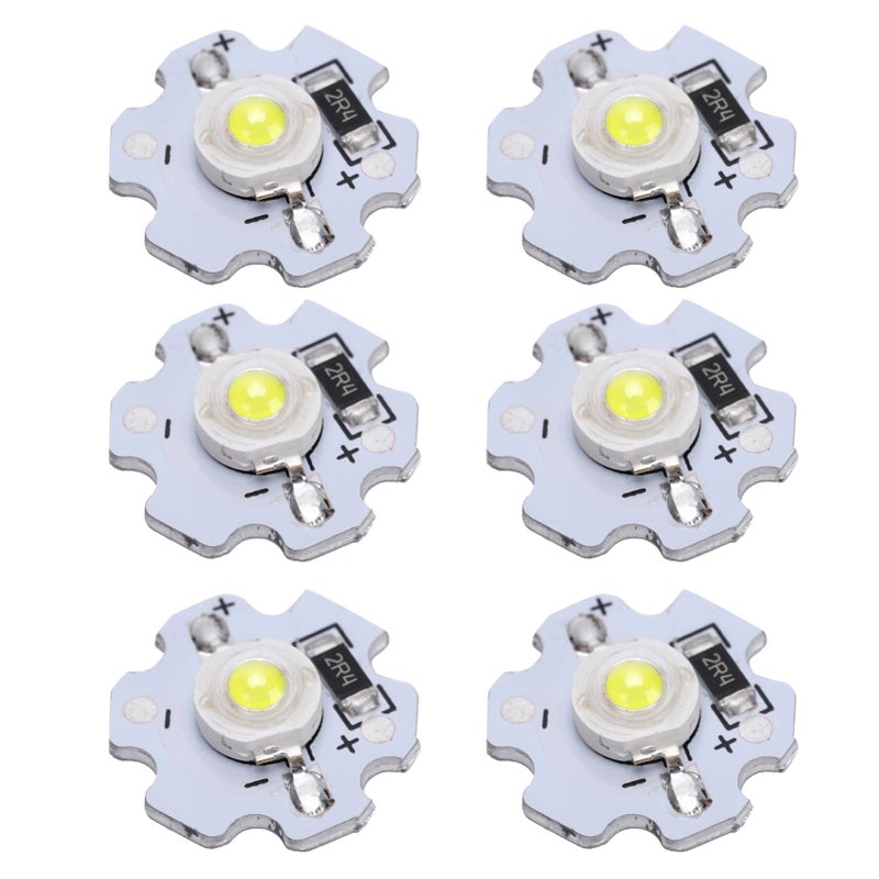 25Pcs 5V LED Chips 200LM 3W High Power LED Lamp Beads for DIY Lighting FixturesPure White 6000‑6500K - Image 3