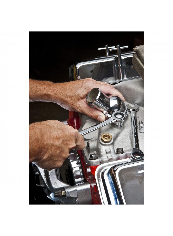 GEARWRENCH 12 Pt. Ratcheting Combination Wrench, 13/16" - 9026D - Image 5