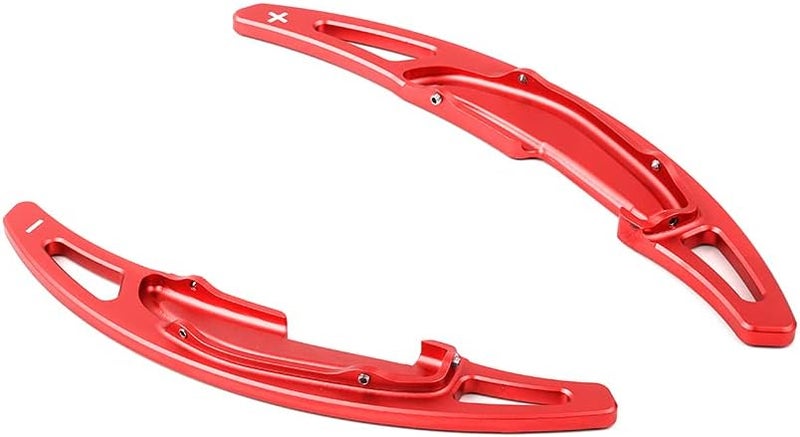 SANRILY 2PCS Red Paddle Shifter Extensions for BMW M2 M3 M4 M5 X5M X6M - Image 4