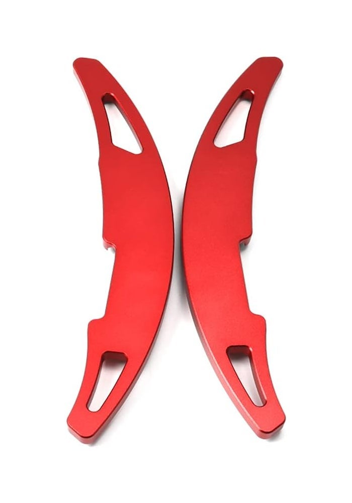 SANRILY 2PCS Red Paddle Shifter Extensions for BMW M2 M3 M4 M5 X5M X6M - Image 5