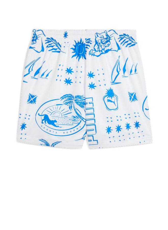 PUMA 5" Palm Resort All Over Printed Shorts  - Image 2