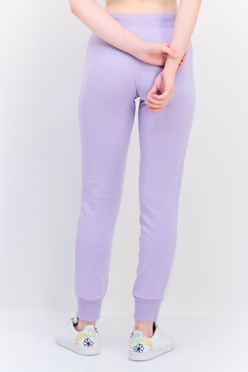 PUMA سروال رياضي نسائي مناسب للجري، بنفسجي - Image 2