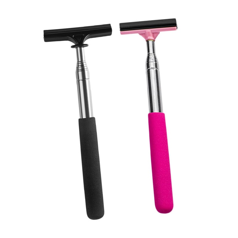 2Pcs Extendable Car Duster Rearview Mirror Cleaning Brush Auto Exterior Accessories - Image 2