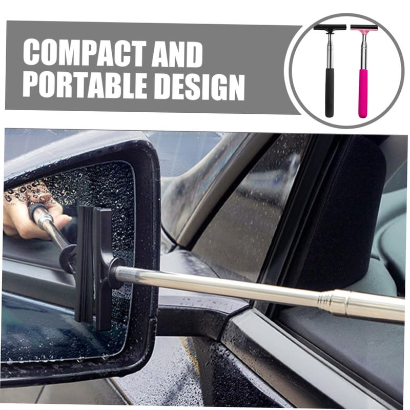 2Pcs Extendable Car Duster Rearview Mirror Cleaning Brush Auto Exterior Accessories - Image 5