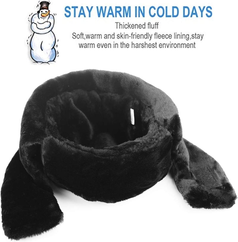 UOUDIO Camouflage Winter Bomber Trapper Hats Ushanka -Men Women Russian Trooper Ear Flaps Ski Snow Cold Weather Fur Mens Caps - Image 2