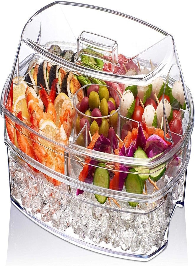 Prodyne On Ice Party Platter, 3 Piece Set, Retail Sleeve Packaging - Image 2
