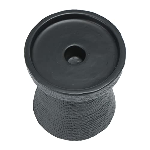 Main + Mesa Stoneware Pillar & Taper Candle Holders, Set of 2 - Image 5
