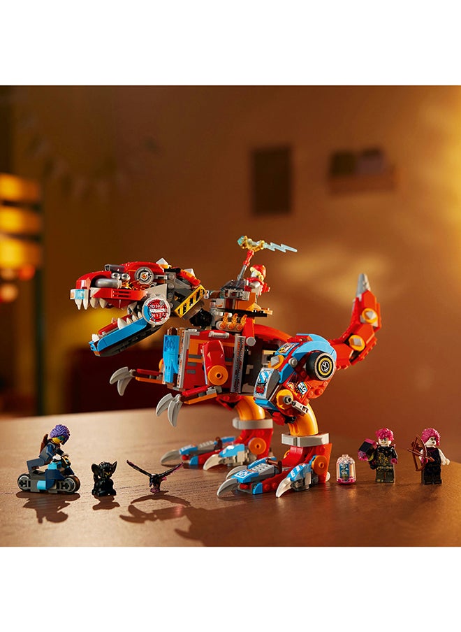 LEGO - لعبة ديناصور الروبوت من دريم زز كوبر، ترايك لاتين ممكن إعادة بناؤه، شخصية أكشن من تي ريكس للأولاد والبنات، هدية إبداعية للأطفال من 9 سنوات وما فوق 71484 (917 قطعة) - Image 1
