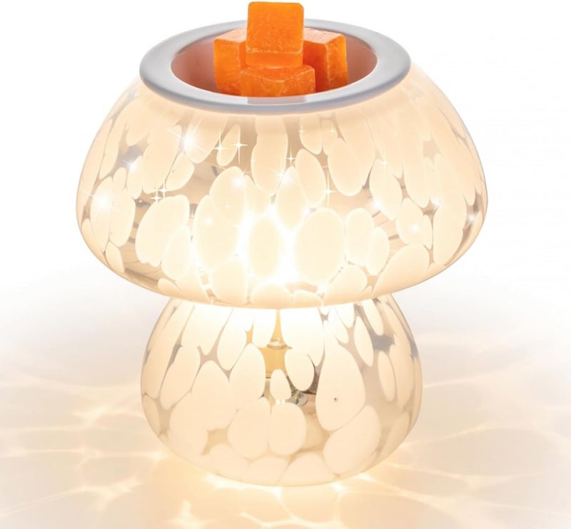 Candeldo Mushroom Wax Melt Warmer: Scentsy Wax Melter for Scented Wax Cute Electric Wax Burner Fragrance Candle Warmer Home Decor Birthday Gift for Women - Image 1