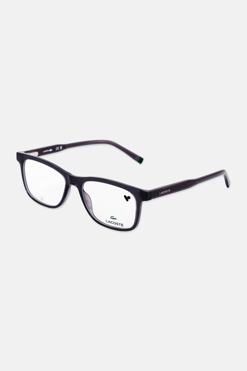 LACOSTE Men L2945 Rectangular Eyeglasses, Black - Image 3