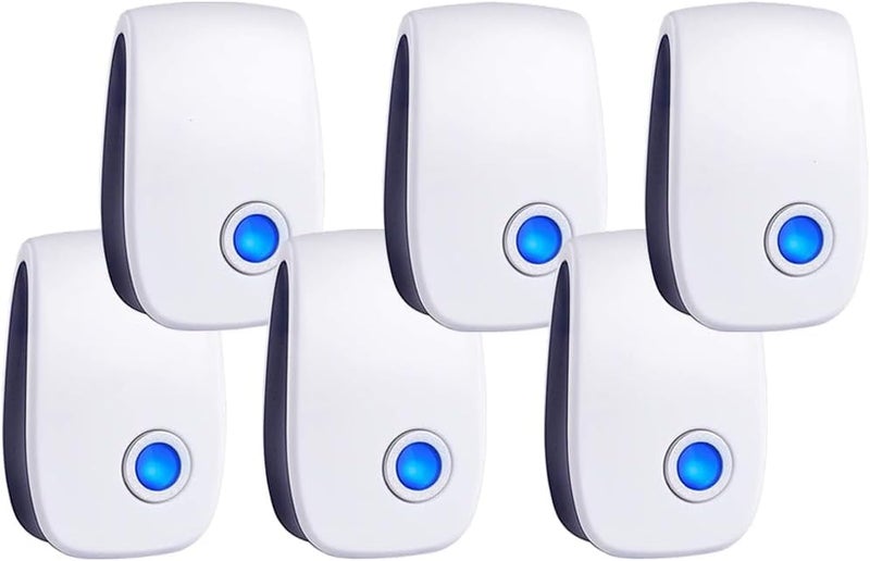 HDView 2025 Upgraded Ultrasonic Pest Control Repeller Electronic Pest Repellent Plug in Indoor Sonic Repellent for Rodents Cockroach Bug Roach Insects Mice Mouse Spiders Mosquitoes 6 Pack - Image 2