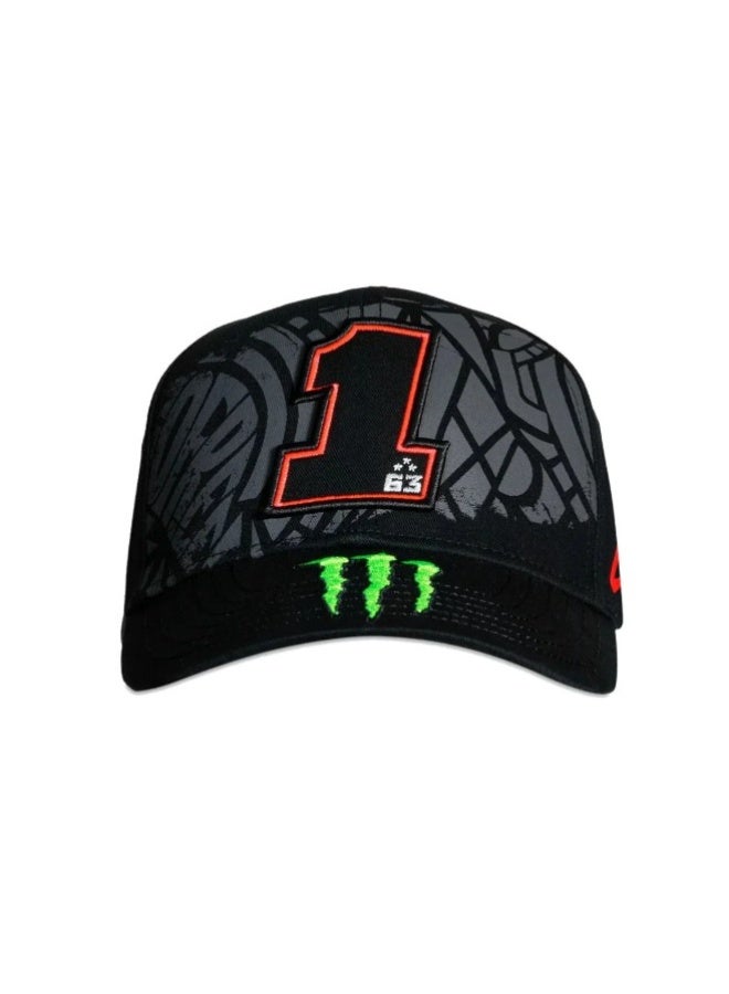 VR46 قبعة VR46 باجنيا مونستر إنرجي جو فري - Image 2