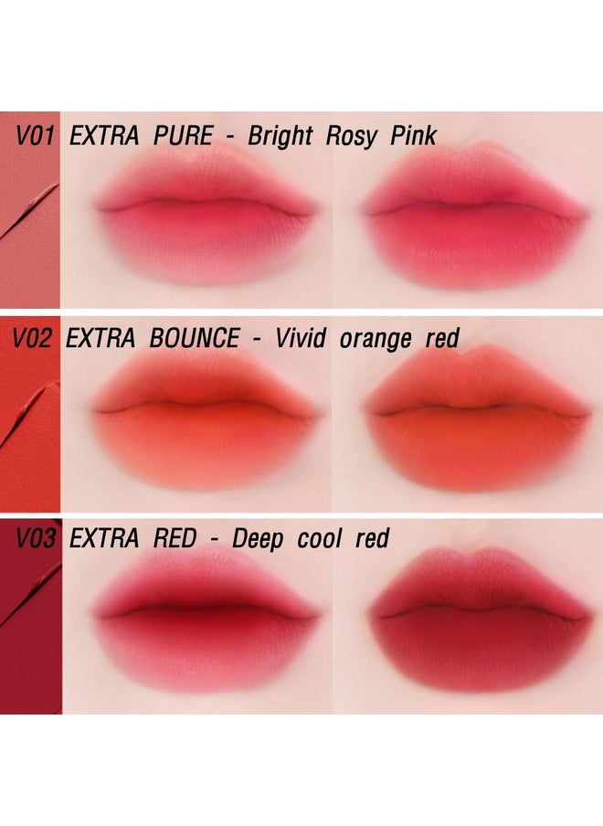 BBI@ BBIA - Bbia Last Velvet Tintsoft & Creamy Matte Finish Lip Stain Blur Effect With Velvety Texture Longlasting High Pigment Lightweight Vegen Korea Lip Makeup (V05 Extra Cute) - Image 1