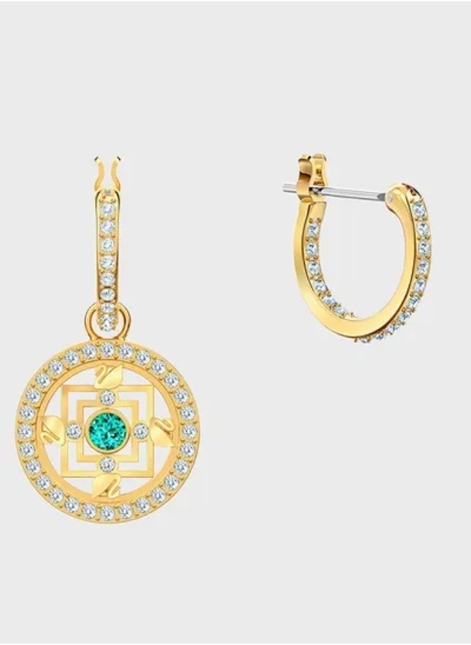 Generic - Generic Swarovski Mandala Dangle Earrings - Image 1