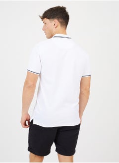 BRAVE SOUL Contrast Polo Shirt  - Image 4