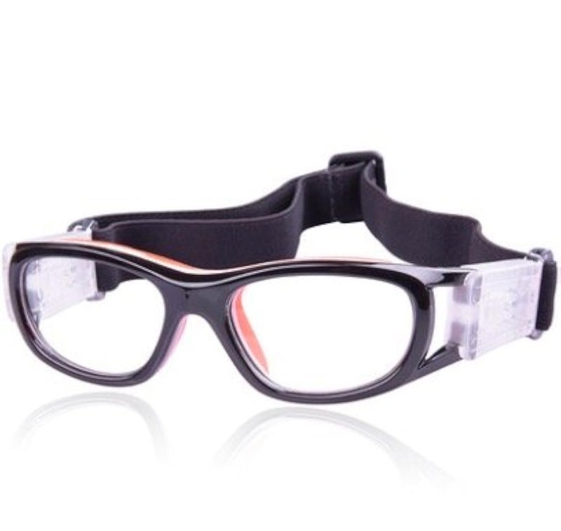 VOLOCOVER（TM Unisex Kids Protective Sports Goggles Glasses for Basketball Football Volleyball Squash Hockey (Black) - Image 2