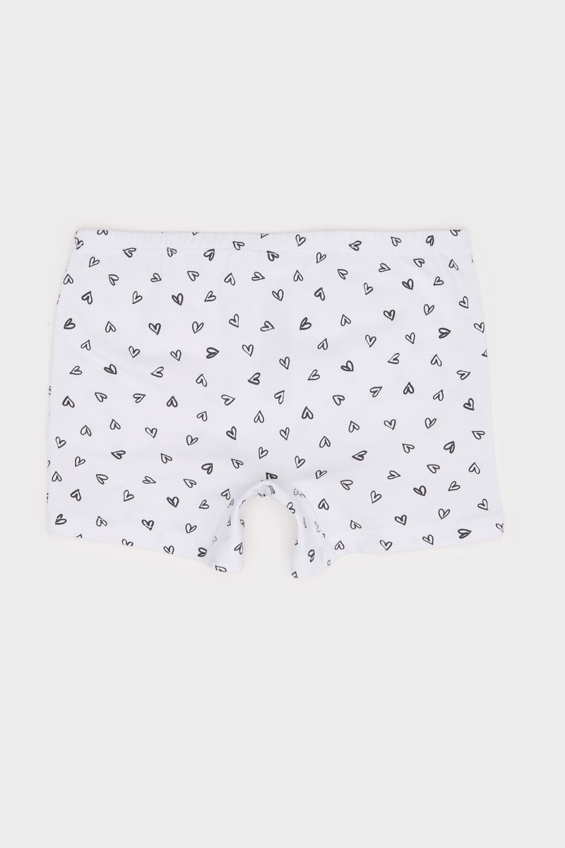DeFacto Girl Heart Patterned 2 Piece Boxers - Image 3