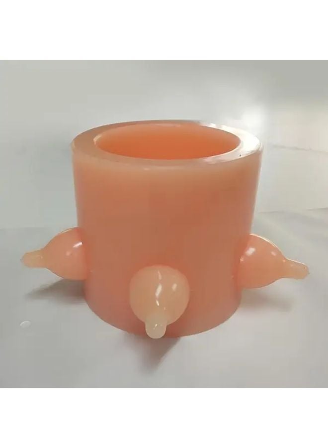 Pet Feeder Bottle 5 Pacifier Outlet Design Reusable Durable Material For Newborn Puppies Kittens - Image 1