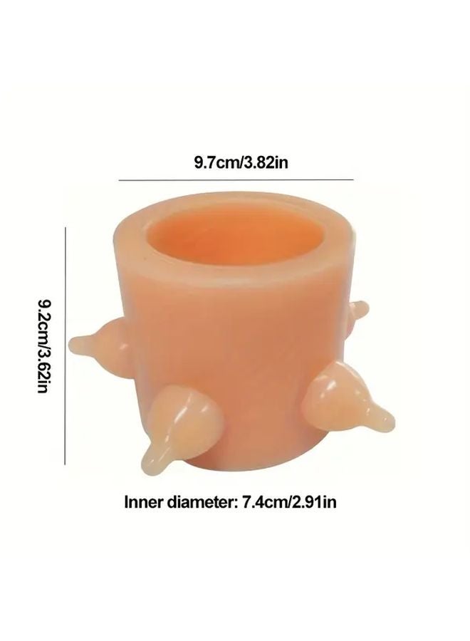 Pet Feeder Bottle 5 Pacifier Outlet Design Reusable Durable Material For Newborn Puppies Kittens - Image 3