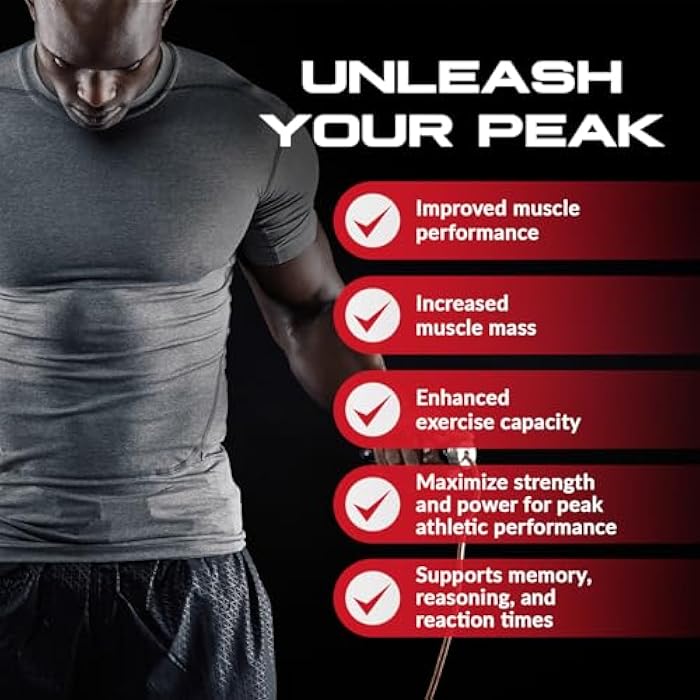 Granite Supplements Granite Creatine Monohydrate, Supports Strength, Endurance, & Muscle Recovery, Creatine for Men & Women, Soy-Free, Dairy-Free, Gluten-Free (80 Servings) - Image 5