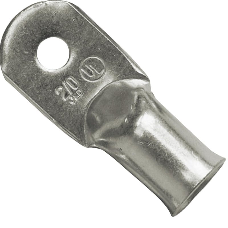 Ancor 242285 Marine Grade Electrical Heavy Duty Tinned Copper Lugs 10Gauge Size 516 Screw 25Pack