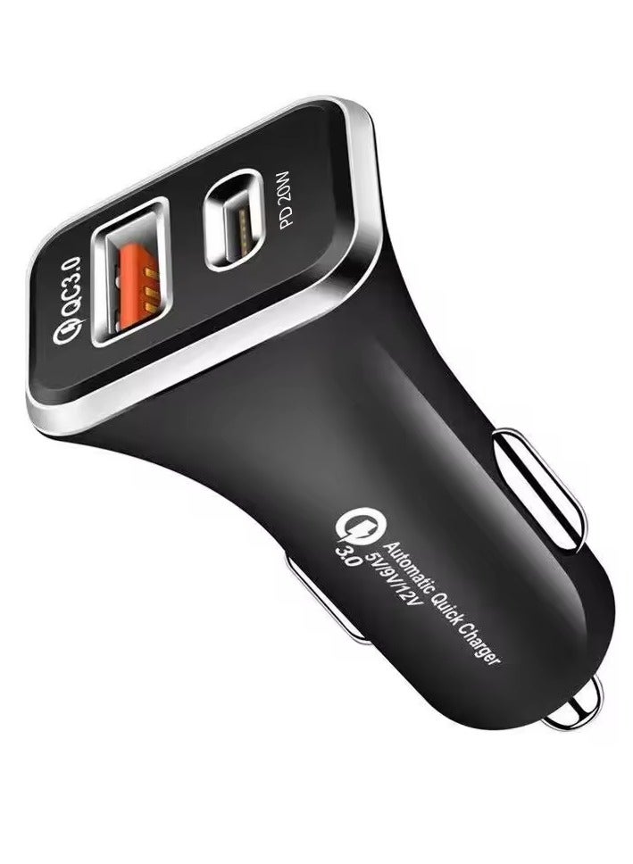 Bastec 38W USB Car Adapter mobile phone qc3.0 PD C mobile phone fast and convenient car charger BC102 - Image 1