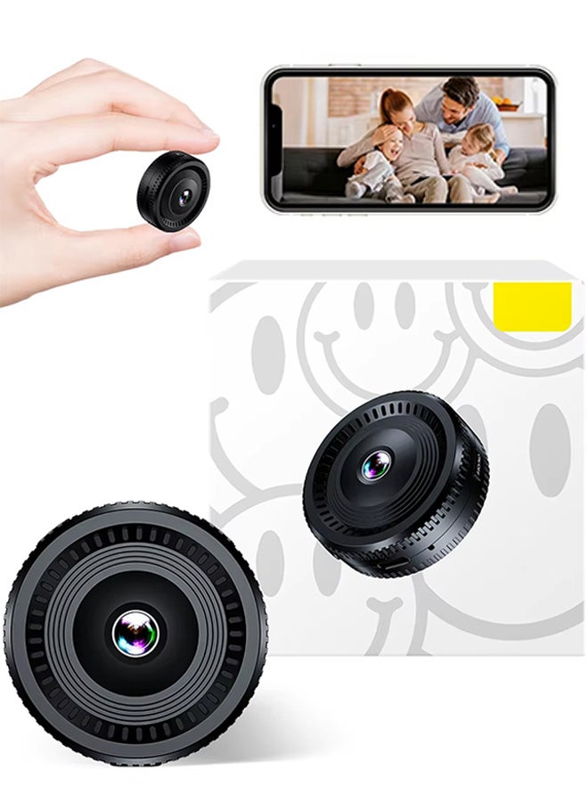 Generic Mini Security Camera WiFi Surveillance With 2 Way Audio Motion Detection Infrared Night Vision Security Cam with 128G Card - Image 1