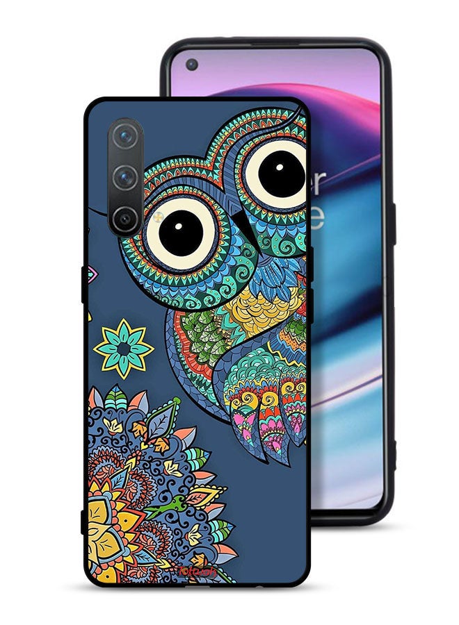 Tolwak OnePlus Nord CE 5G Protective Case Cover Floral Owl - Image 1