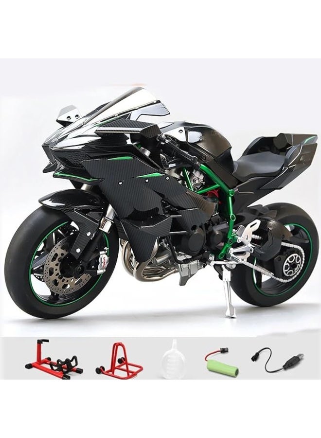 Kawasaki كوازاكي XLG مصبوب بالضغط مع دخان وضوء مقياس 1:6 M92325-6 - Image 4