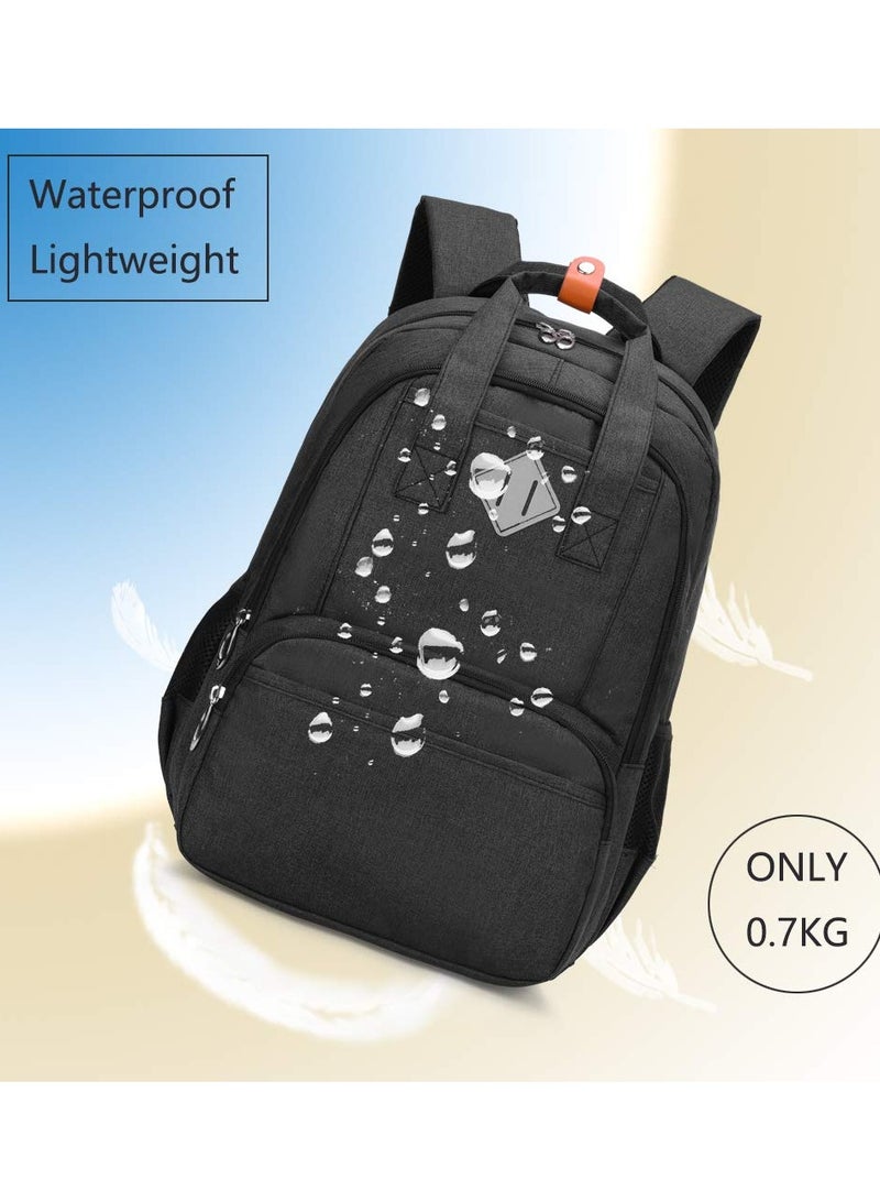 دوركو حقائب ظهر للأطفال للأولاد متعددة الجيوب للمدرسة الابتدائية والمتوسطة للأولاد بتصميم عاكس مناسب لعمر 6-18 سنة - Image 4