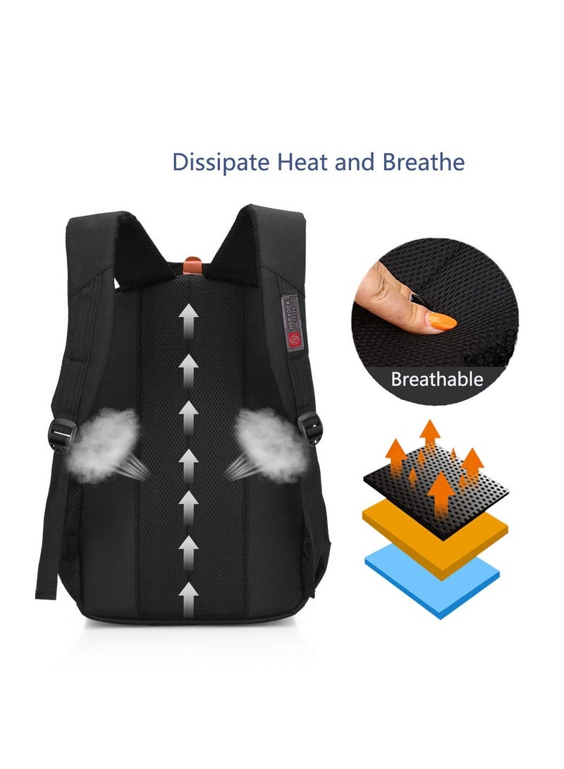 دوركو حقائب ظهر للأطفال للأولاد متعددة الجيوب للمدرسة الابتدائية والمتوسطة للأولاد بتصميم عاكس مناسب لعمر 6-18 سنة - Image 3