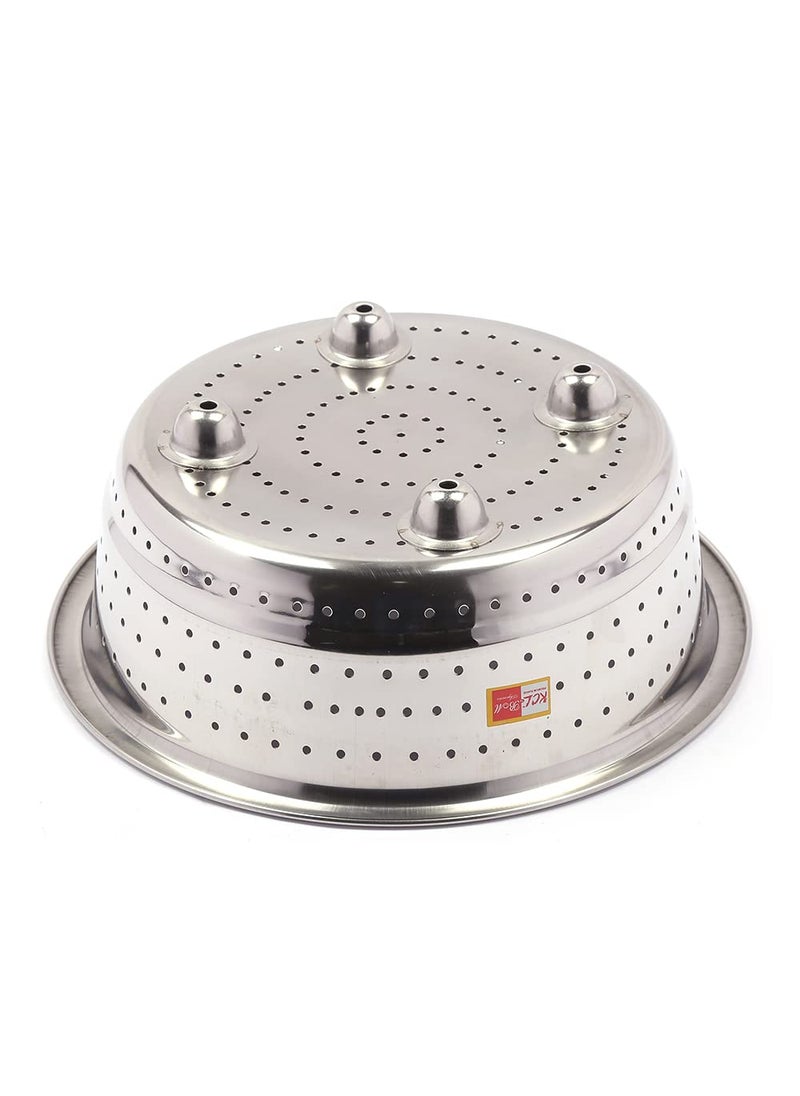 KCL KCL Stainless Steel Rice, Fruits & Vegetables Basin Strainer/Colander for Kitchen - 1 Unit - (Dimension - 25cm)  - Image 3
