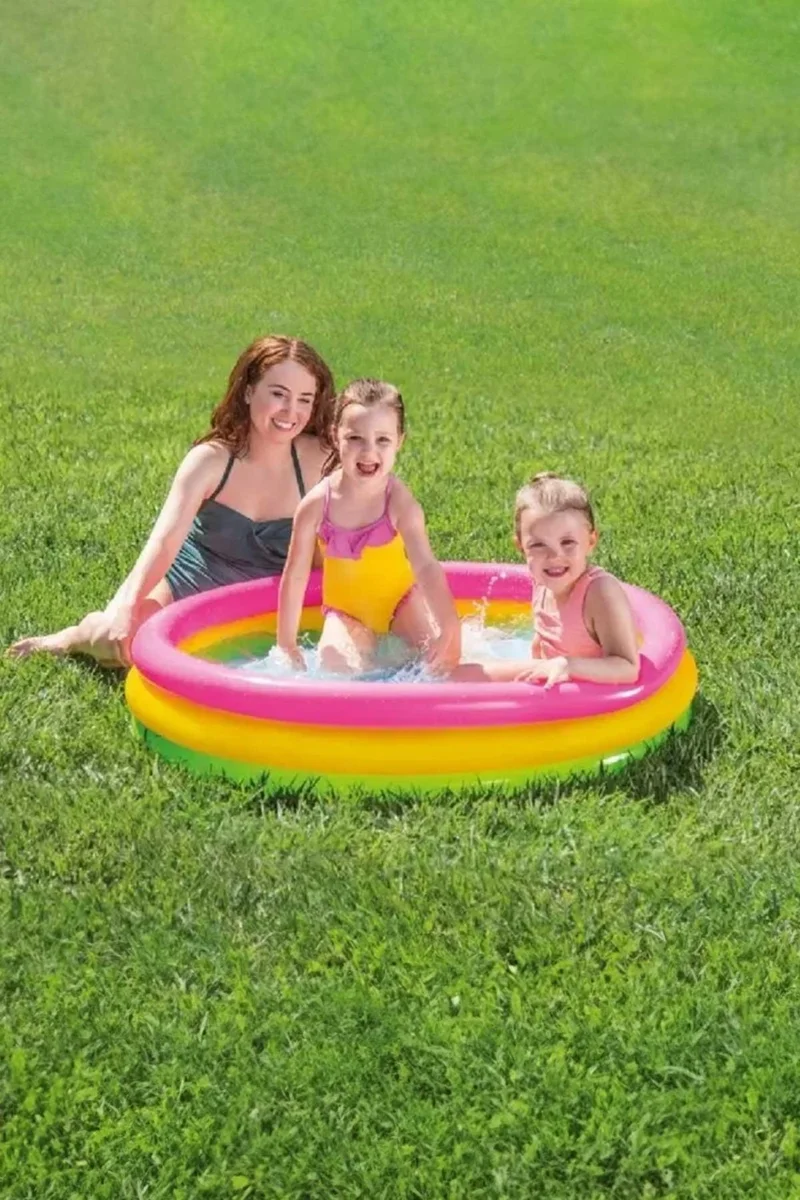INTEX 3 Pronged Inflatable Pool 114X25 cm Ih 57412