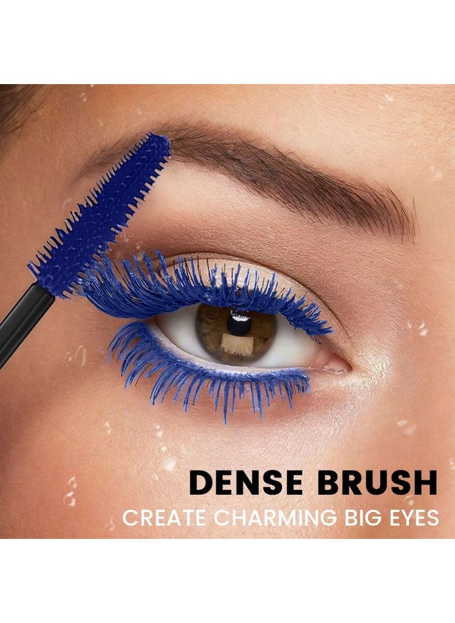 AMY'S DIARY Lash Blue Mascara, Waterproof, Flake & Smudge Resistant, Cruelty-Free, Nourishing Formula (Blue, 1 pc)  - Image 4