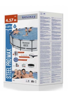 Bestway Bestway Steel Pro MAX 4.57m x 1.07m Pool Set  - Image 1
