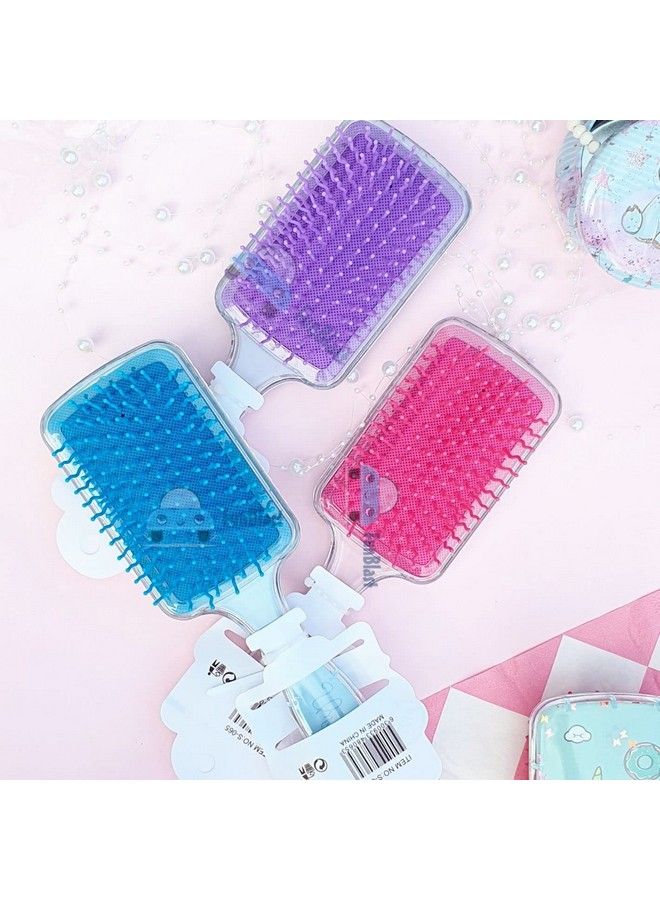 FunBlast Unicorn Comb And Brush Set Unicorn Glitter Hair Brush Comb For Girls Massage Hairbrush Unicorn Kids Hair Brush/Hair Comb (Random Color) (Pack Of 1 Pcs) - Image 4