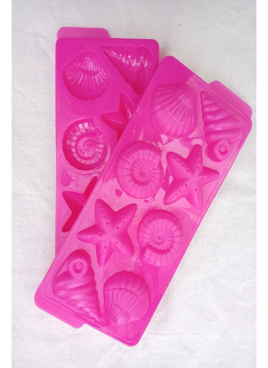 Pink Ice Mold - Ice Cube - Shaped Icebox - Seafood (With Lid) 2 Pieces - pzsku/Z647E17054BA300D2ADF9Z/45/_/1725895463/89019f69-796b-4874-bc90-79337f283f00