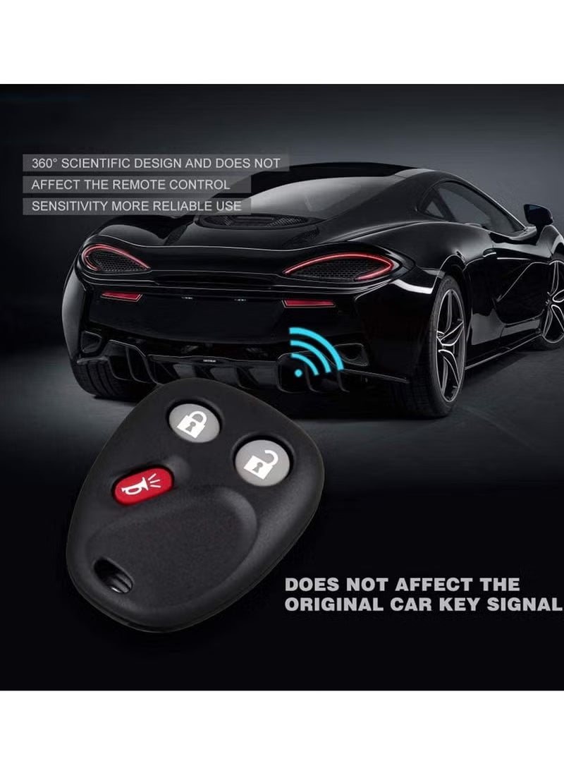 GMC Pack of 2 Car Keyless Entry Remote Control Key Fob Fits for Chevrolet Silverado Equinos Suburban 2003-2006,Fits for Cadillac Escalade/GMC Yukon 2003-2006/Hummer H2 / Pontiac Torrent / Saturn Vue  - Image 5
