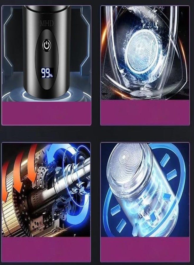 MHD Portable Recharge Men's Rotary Shaver - Image 4