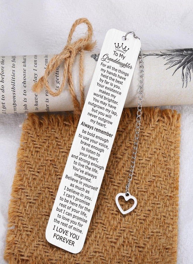 Delujouberst Teens Easter Gift Bookmarks for Kids Granddaughter Bookmarks from Grandma, Stocking Stuffers for Granddaughter, 2025 Top Christmas Gifts for Teens, Trending Valentines Day Gifts for Kids - Image 3
