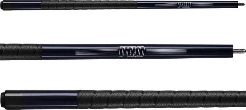 Viper by GLD Products Revolution Sure Grip Pro 58 2Piece BilliardPool Cue Metallic Black 20 Ounce 50070320