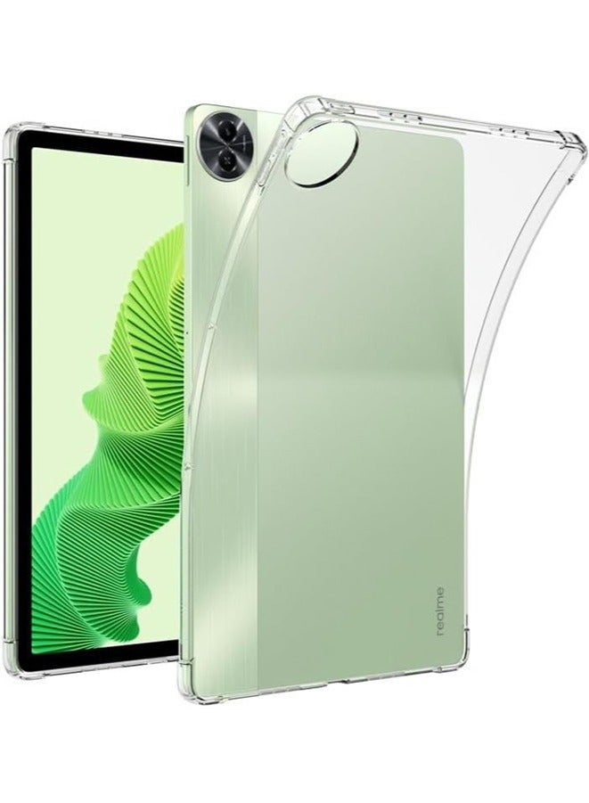 Realme Pad 2 (11.5" 2023) Tablet Case Flexible Clear Shockproof Silicone Case Transparent Back Cover - Image 1