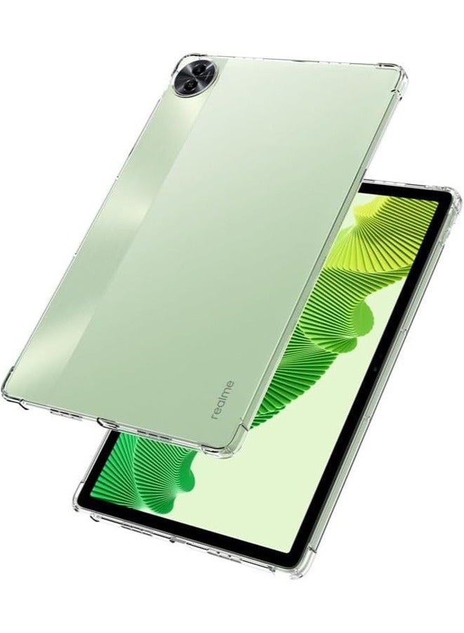 Realme Pad 2 (11.5" 2023) Tablet Case Flexible Clear Shockproof Silicone Case Transparent Back Cover - Image 2