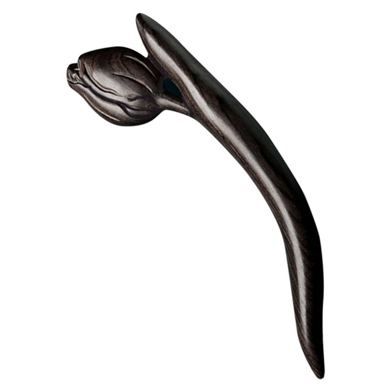 IMIKEYA Ebony Wooden Hair Stick Vintage Hair Chopsticks for Women Chinese-style for Buns - Image 1