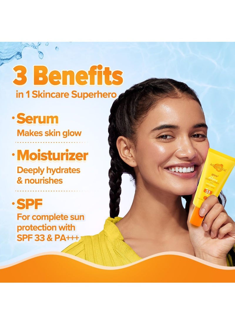 Aqualogica - Aqualogica Glow Delicious Dream Cream with Vitamin C Papaya 50g - Image 1