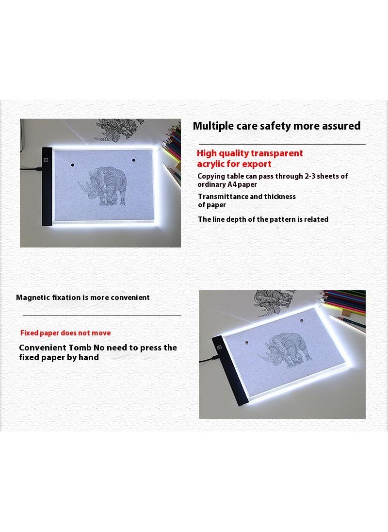 Generic Portable A3 LED Light Box Drawing Tracer Copy Board  - Image 5